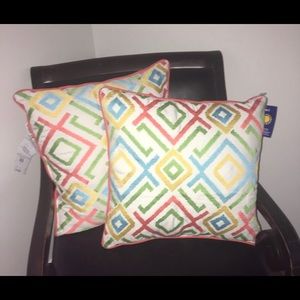 Pier 1 Pillows (set of 2) Brand New With Tags